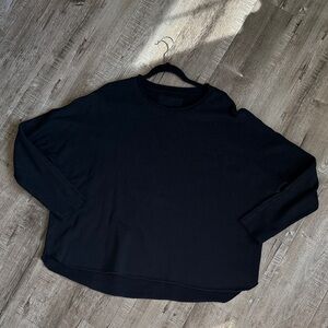 Frank & Eileen Black Long-Sleeve Capelet